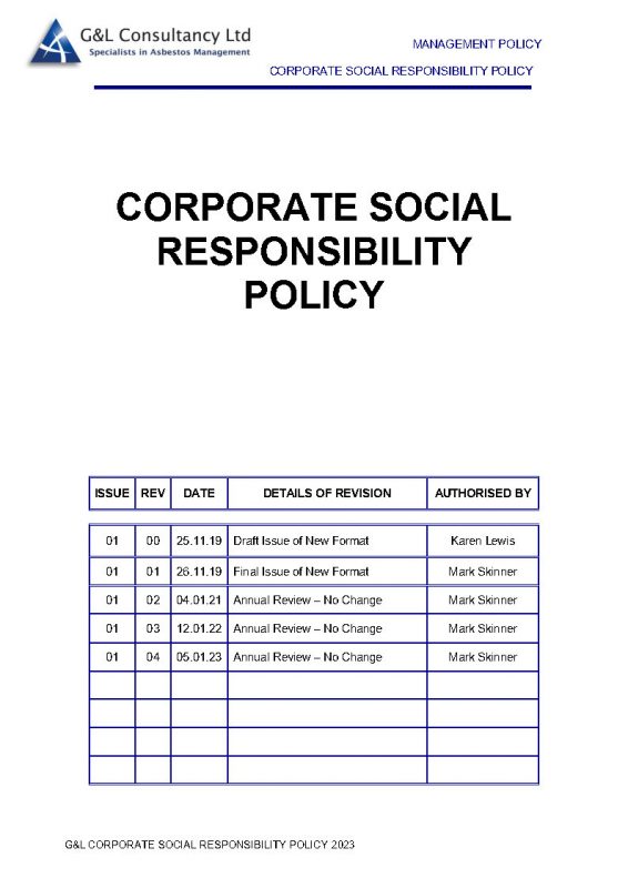 CSR policy